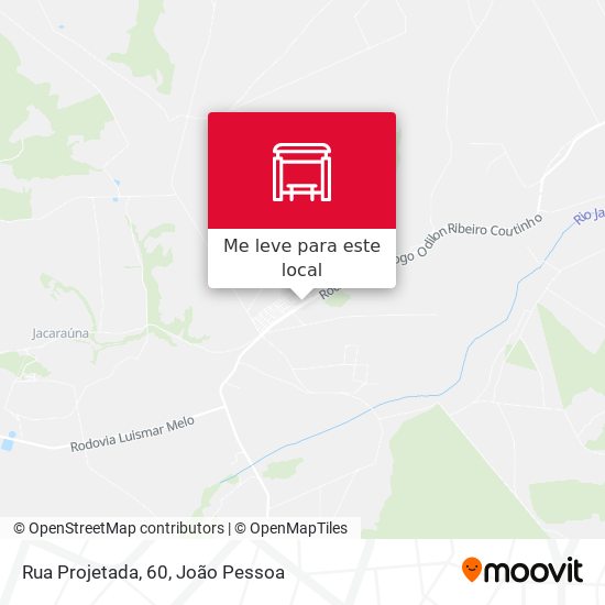 Rua Projetada, 60 mapa