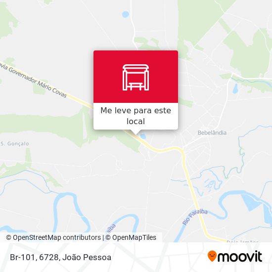 Br-101, 6728 mapa