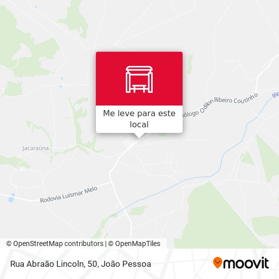 Rua Abraão Lincoln, 50 mapa