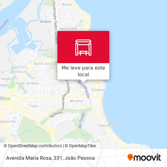 Avenida Maria Rosa, 331 mapa