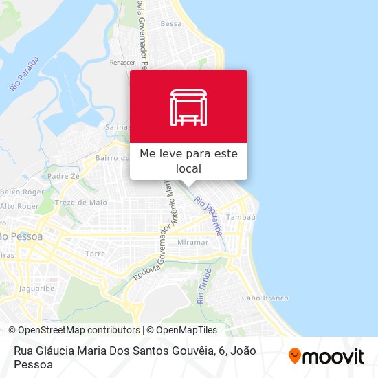 Rua Gláucia Maria Dos Santos Gouvêia, 6 mapa