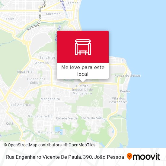 Rua Engenheiro Vicente De Paula, 390 mapa