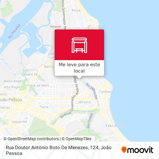 Rua Doutor Antônio Boto De Menezes, 124 mapa