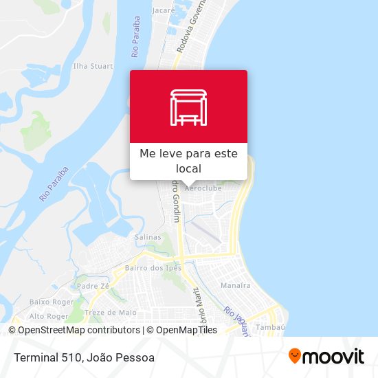 Terminal 510 mapa