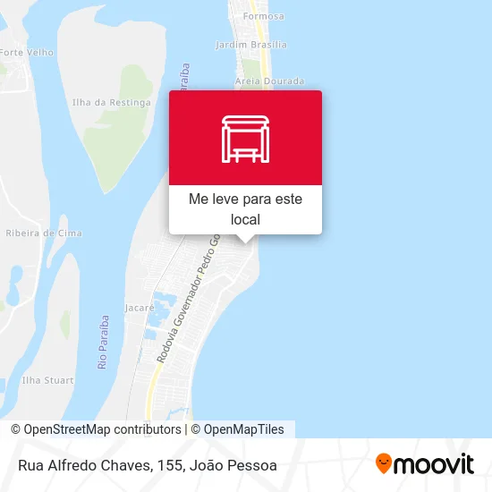 Rua Alfredo Chaves, 155 mapa