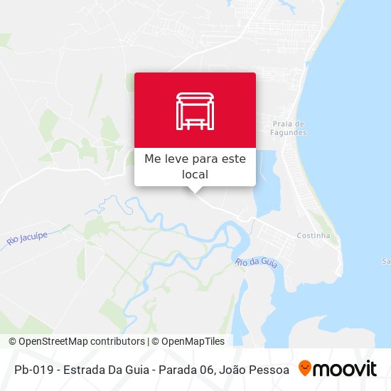 Pb-019 - Estrada Da Guia - Parada 06 mapa