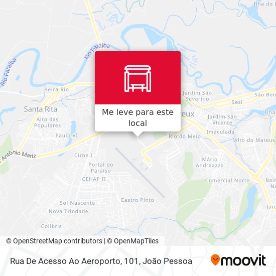 Rua De Acesso Ao Aeroporto, 101 mapa