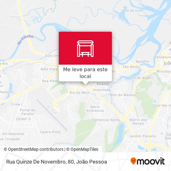 Rua Quinze De Novembro, 80 mapa