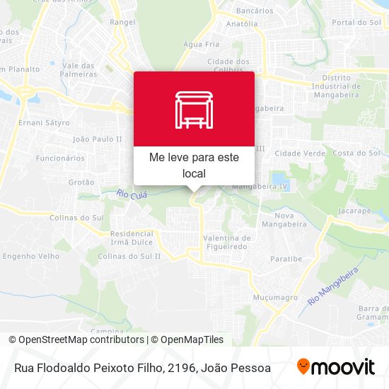 Rua Flodoaldo Peixoto Filho, 2196 mapa