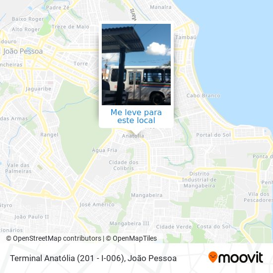 Terminal Anatólia (201 - I-006) mapa