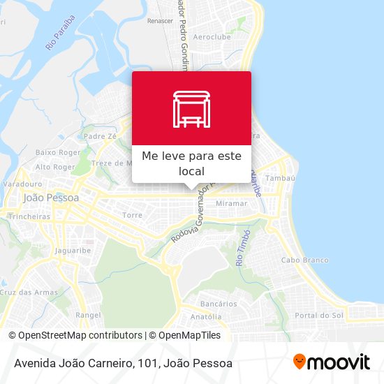 Avenida João Carneiro, 101 mapa