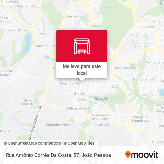 Rua Antônio Corrêa Da Costa, 57 mapa