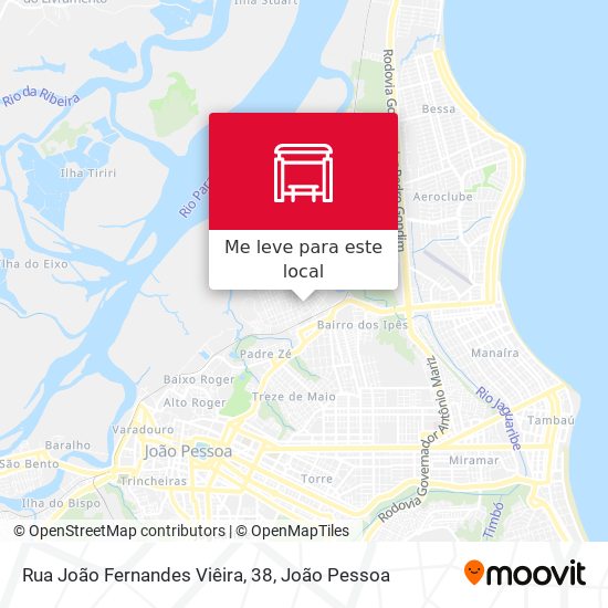 Rua João Fernandes Viêira, 38 mapa