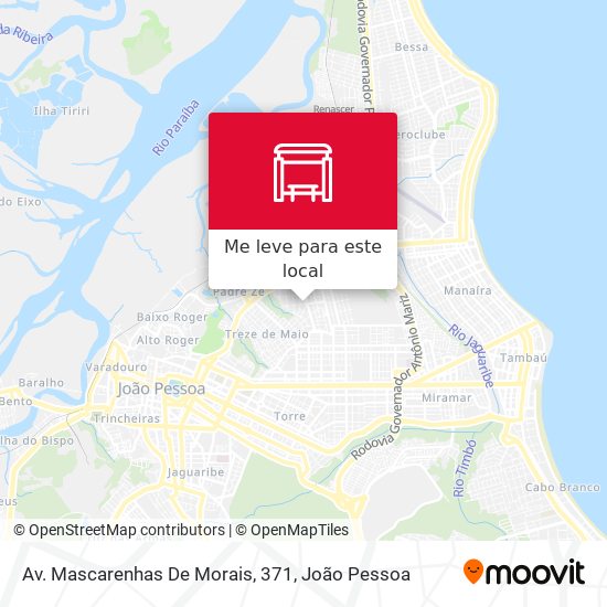 Av. Mascarenhas De Morais, 371 mapa