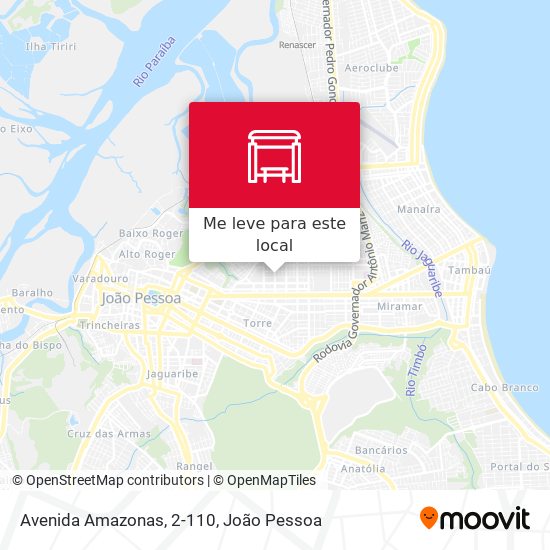 Avenida Amazonas, 2-110 mapa