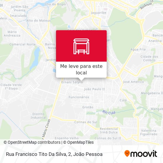 Rua Francisco Tito Da Silva, 2 mapa