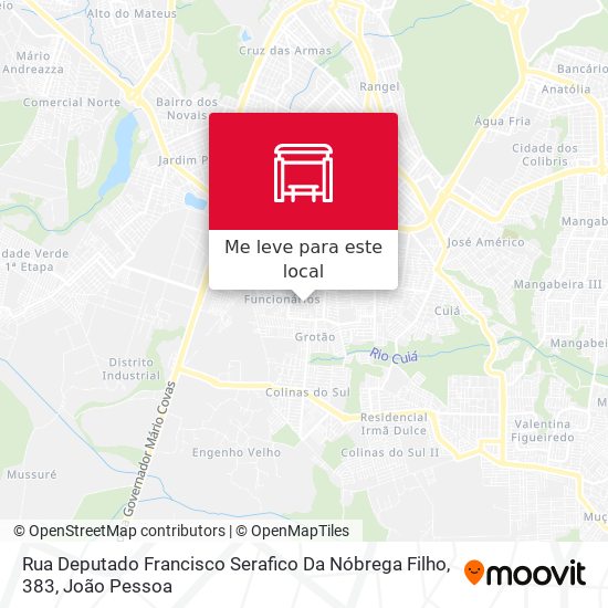 Rua Deputado Francisco Serafico Da Nóbrega Filho, 383 mapa