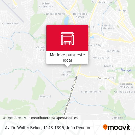 Av. Dr. Walter Belian, 1143-1395 mapa
