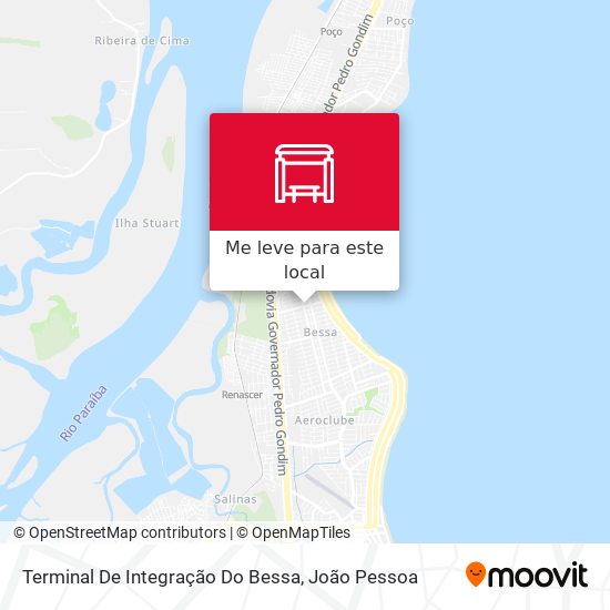 Terminal De Integração Do Bessa mapa