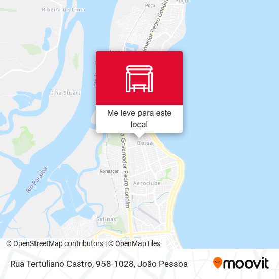 Rua Tertuliano Castro, 958-1028 mapa