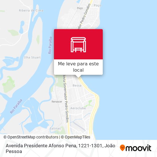 Avenida Presidente Afonso Pena, 1221-1301 mapa