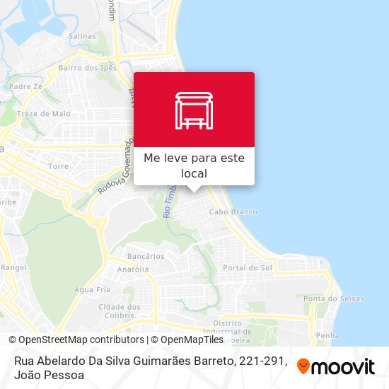 Rua Abelardo Da Silva Guimarães Barreto, 221-291 mapa