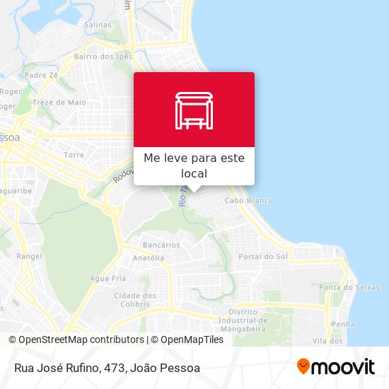 Rua José Rufino, 473 mapa