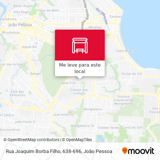 Rua Joaquim Borba Filho, 638-696 mapa