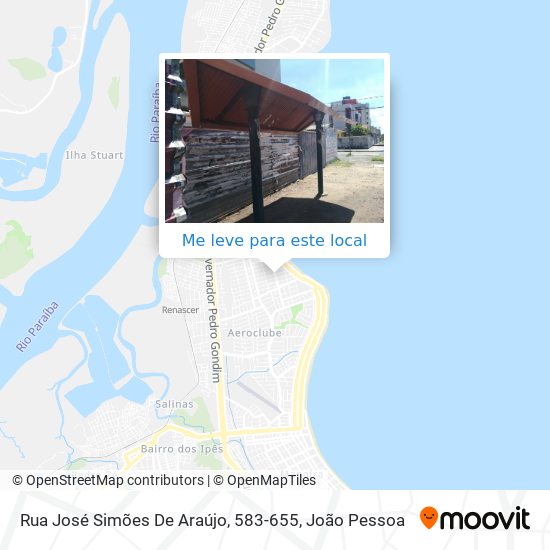 Rua José Simões De Araújo, 583-655 mapa