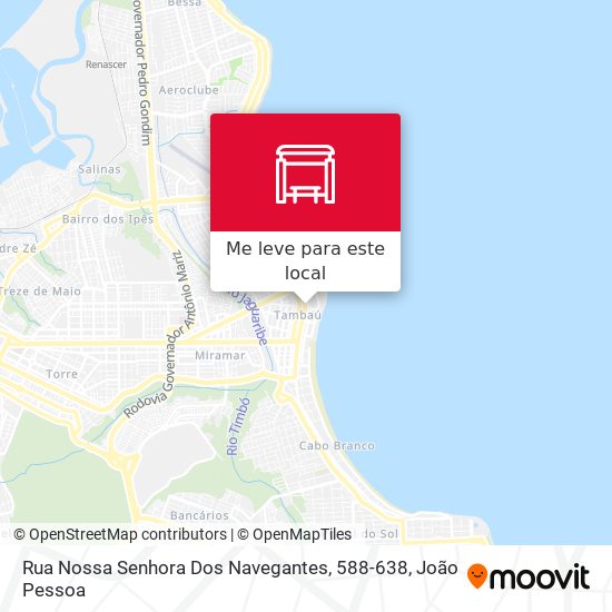 Rua Nossa Senhora Dos Navegantes, 588-638 mapa