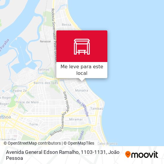 Avenida General Edson Ramalho, 1103-1131 mapa