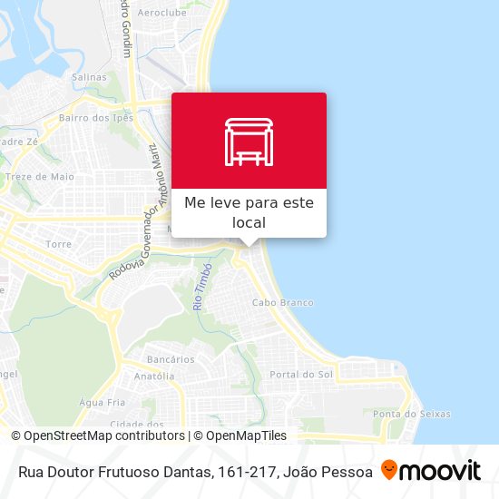 Rua Doutor Frutuoso Dantas, 161-217 mapa