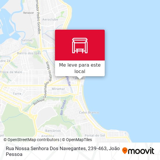 Rua Nossa Senhora Dos Navegantes, 239-463 mapa