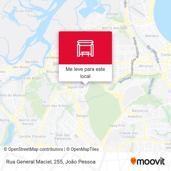 Rua General Maciel, 255 mapa