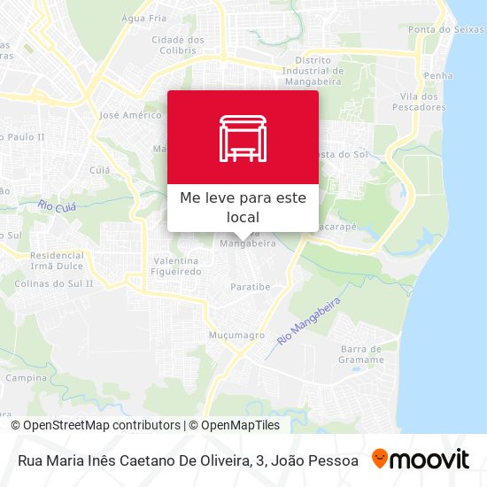 Rua Maria Inês Caetano De Oliveira, 3 mapa