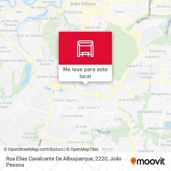 Rua Elias Cavalcante De Albuquerque, 2220 mapa