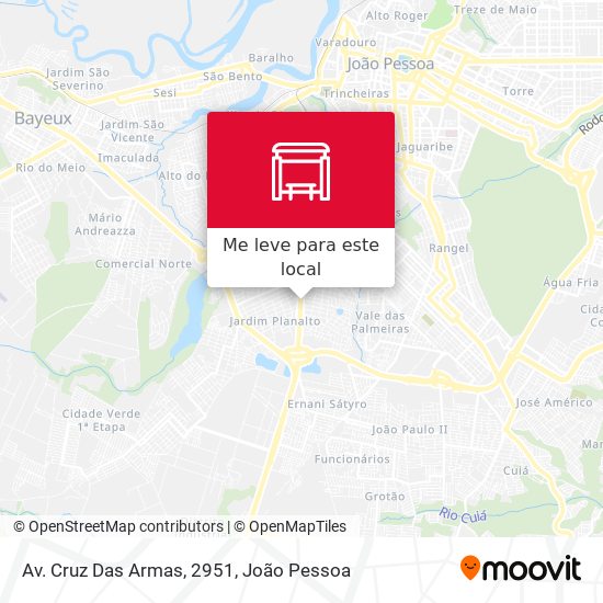 Av. Cruz Das Armas, 2951 mapa