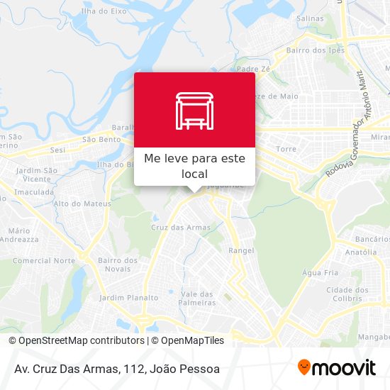Av. Cruz Das Armas, 112 mapa