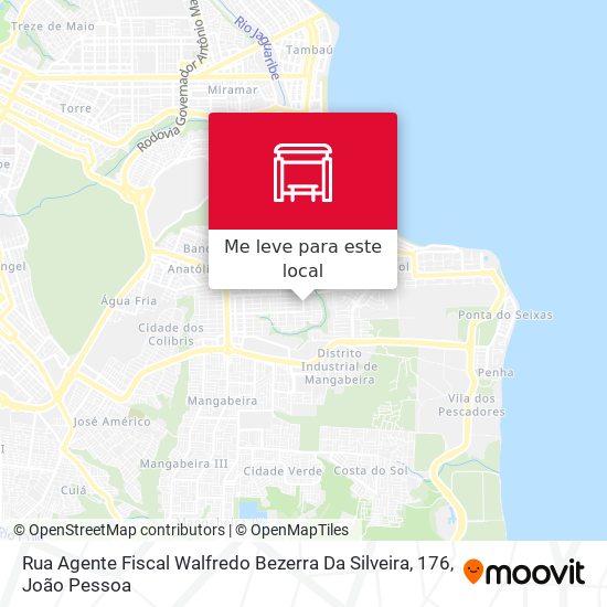 Rua Agente Fiscal Walfredo Bezerra Da Silveira, 176 mapa