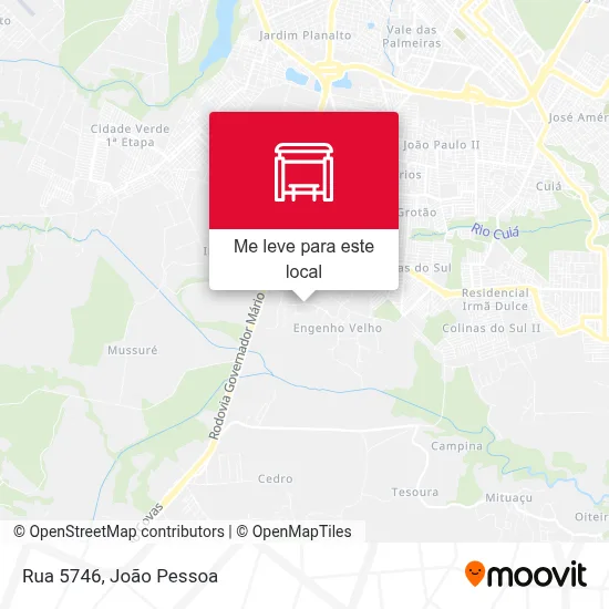 Rua 5746 mapa