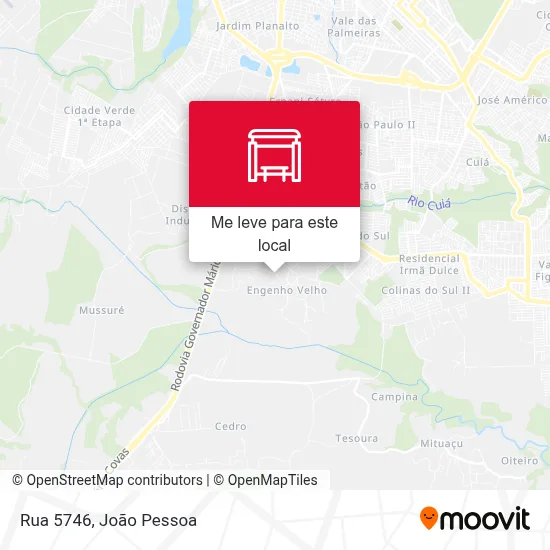 Rua 5746 mapa