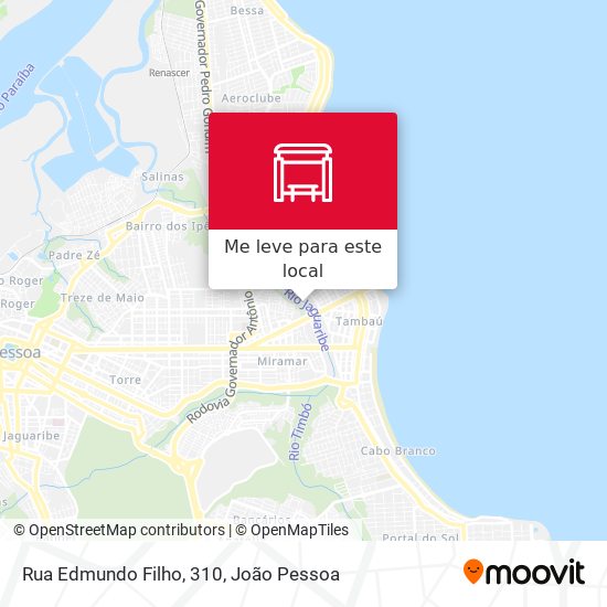 Rua Edmundo Filho, 310 mapa