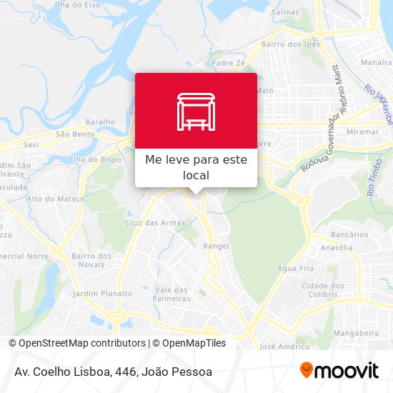 Av. Coelho Lisboa, 446 mapa