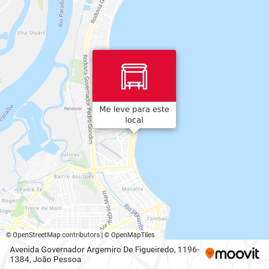 Avenida Governador Argemiro De Figueiredo, 1196-1384 mapa