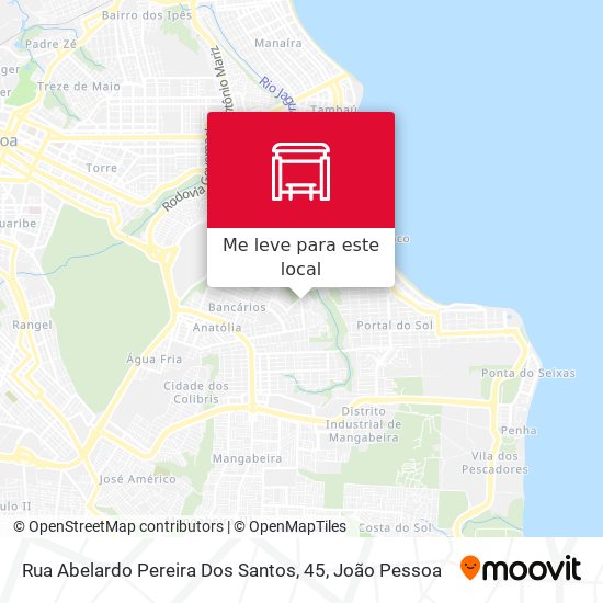 Rua Abelardo Pereira Dos Santos, 45 mapa