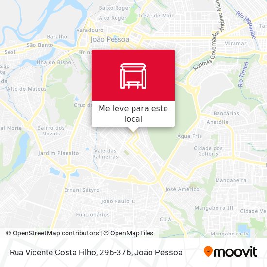 Rua Vicente Costa Filho, 296-376 mapa