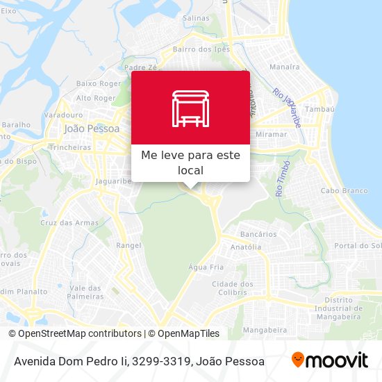 Avenida Dom Pedro Ii, 3299-3319 mapa