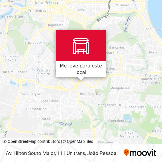 Av. Hilton Souto Maior, 11 | Unitrans mapa