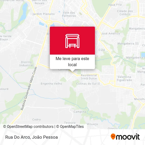 Rua Do Arco mapa