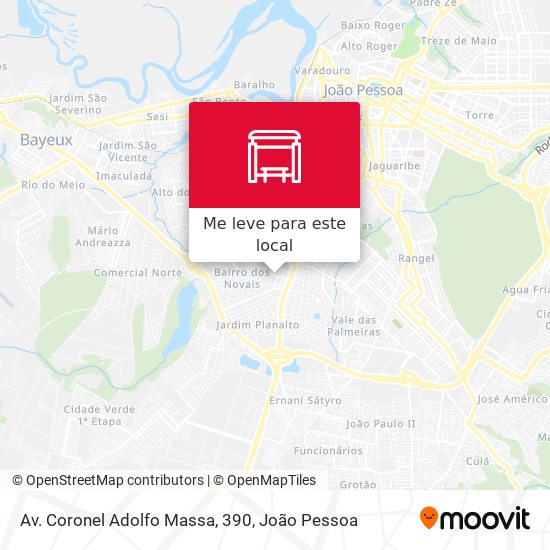 Av. Coronel Adolfo Massa, 390 mapa